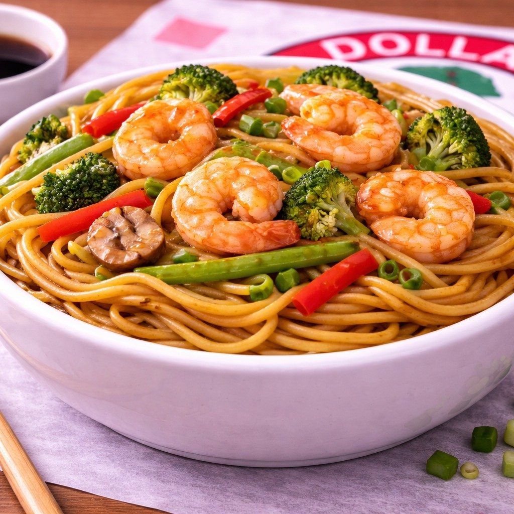 Shrimp Lo-Mein.