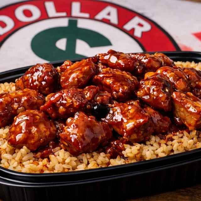 Bourbon Chicken.