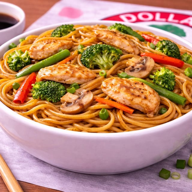 Chicken Lo-Mein.