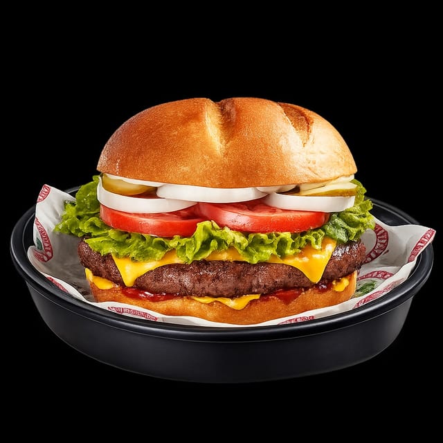 Beef Burger Only.