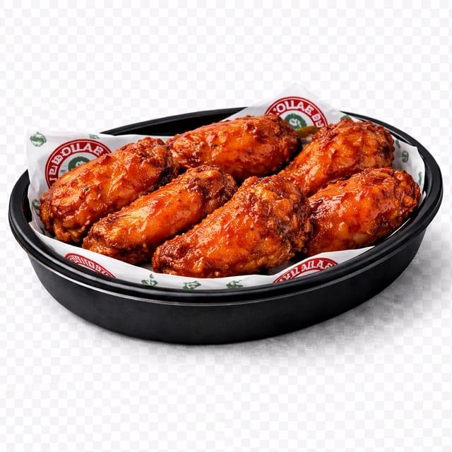 6 Pieces Wings.
