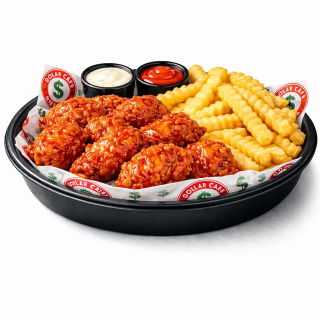 6 Pieces Boneless.