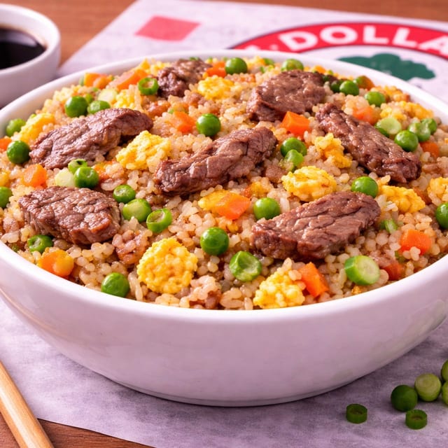 Beef Fried Rice.