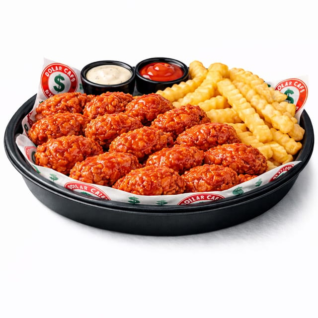 15 Pieces Boneless.