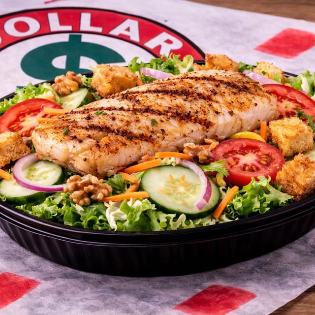 Grilled Fish Salad.