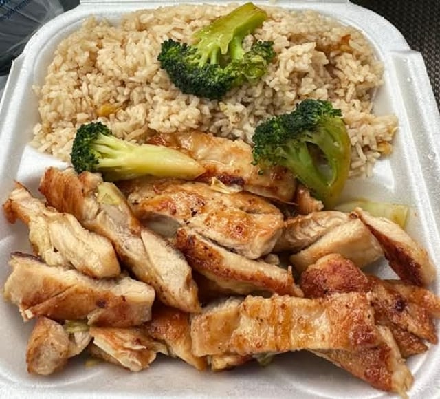 Hibachi Grilled Chicken.